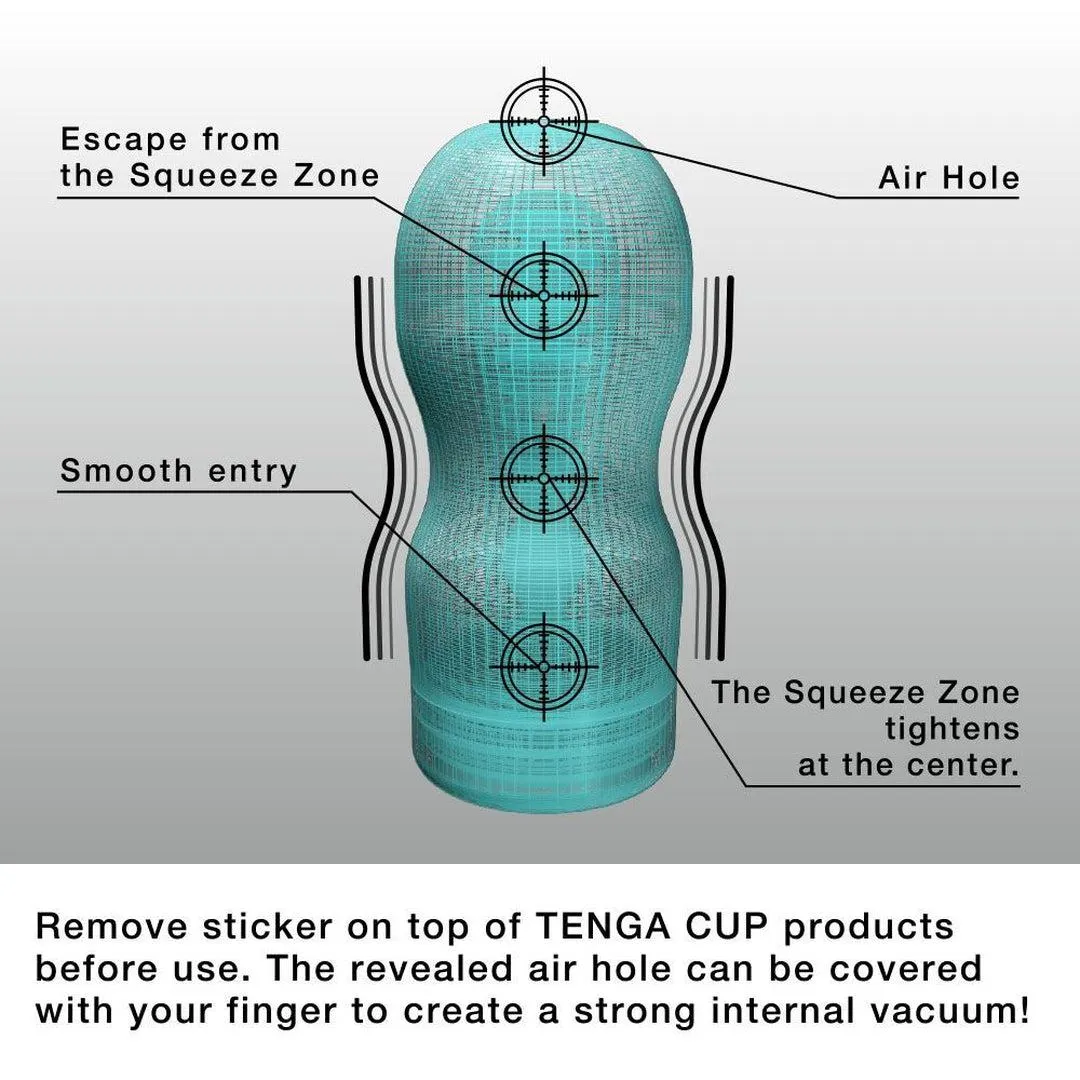 TENGA Original Men's Masturbator Vacuum Cup with Deep Throat Suction