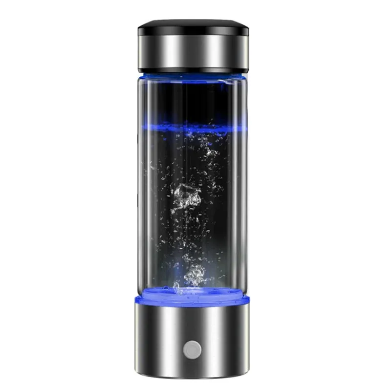 ```Transform Your Water Anywhere: Portable Hydrogen Water Filter Cup - Alkaline Water Maker with Electrolysis Technology - Stay Hydrated On-the-Go```