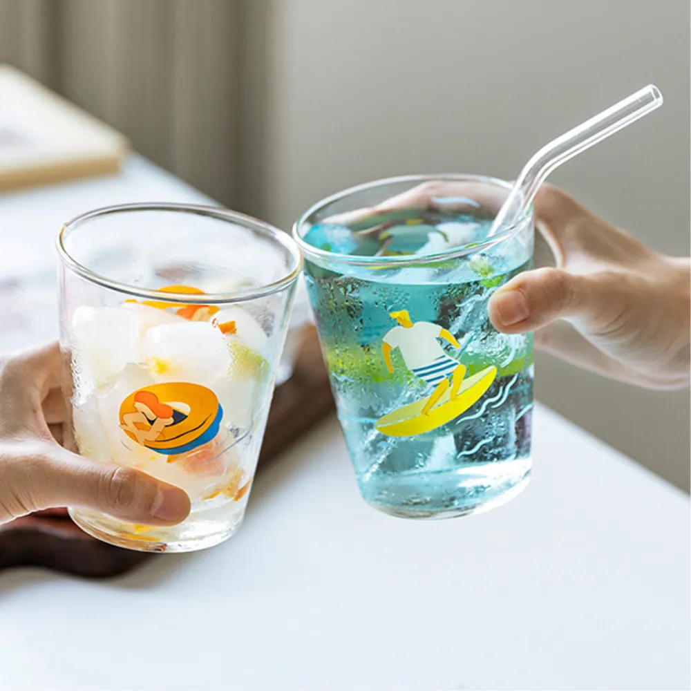 Tropical Glass Cups