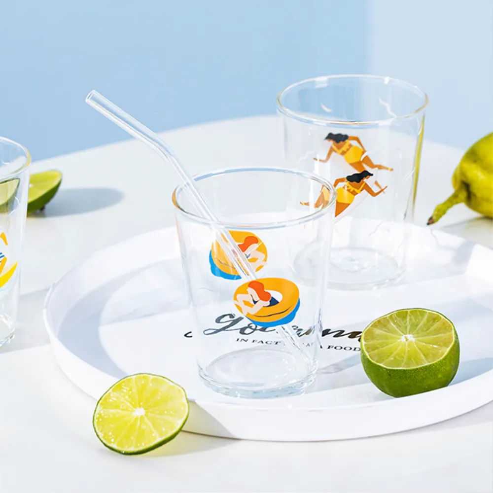 Tropical Glass Cups