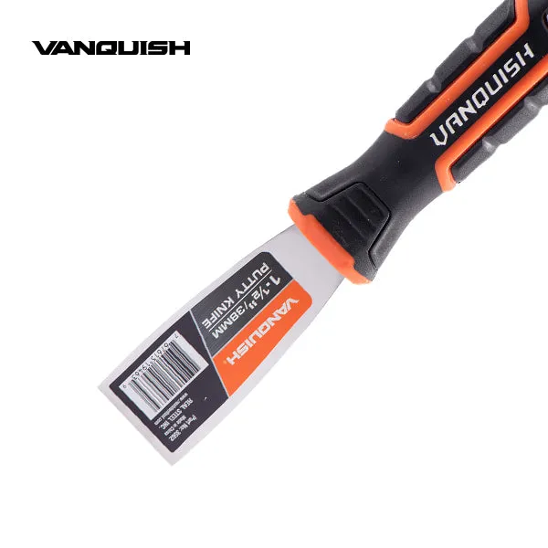 VANQUISH Premium Putty Knife, Flexible Blade 1 1/2inch x 38mm