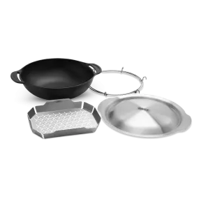 Weber CRAFTED Wok & Steamer Set