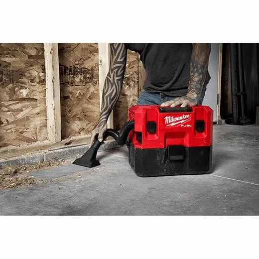 Wet/Dry Vacuum - Milwaukee M12 FUEL™ 1.6 Gallon Wet/Dry Vacuum, 0960-20