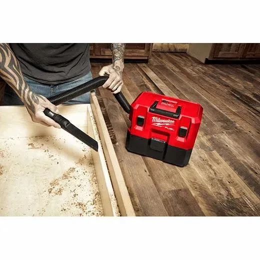 Wet/Dry Vacuum - Milwaukee M12 FUEL™ 1.6 Gallon Wet/Dry Vacuum, 0960-20