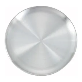 Winco APZC-8 8" Coupe Style Pizza Tray, Aluminium