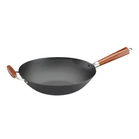 Wok en acier pré-culotté de 14 po avec orillon - Cuisinart